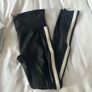 Spanx leggings with stripe